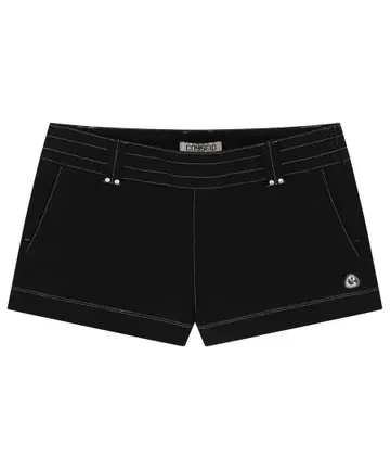 coyseio stud shorts black 0