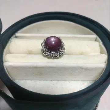 보라색 보석 실버 반지 16호