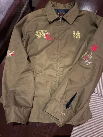 테일러 토요 베트남 자켓 FIRE BRATHING DRAGON 용