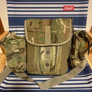 영국군 가스 마스크 백 MTR 카모플라쥬