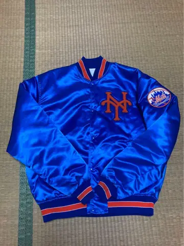 90s 메츠 바시티 자켓 스타터