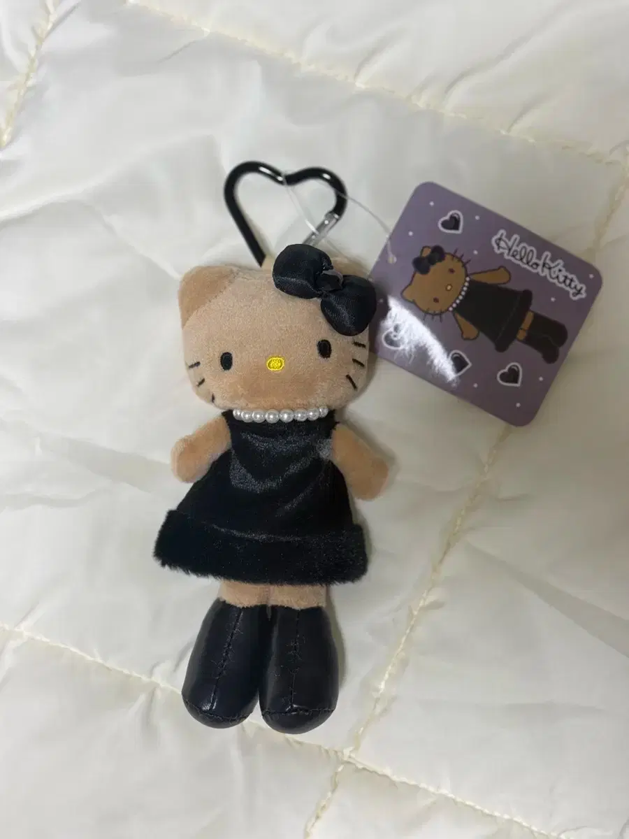 (New Product)(Free Shipping) Long-Legged Black Kitty Doll Keychain