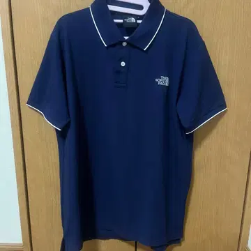 THE NORTH FACE 네이비 피케 셔츠 새상품