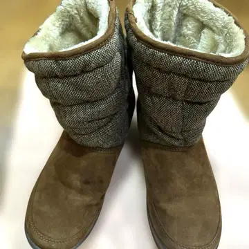 LE COQ 르꼬끄 숏부츠 윈터부츠 브라운 24cm