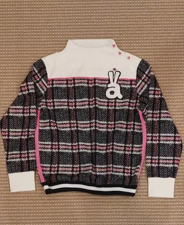 아르치비오 체크 무늬 여성용 상의 사이즈 40