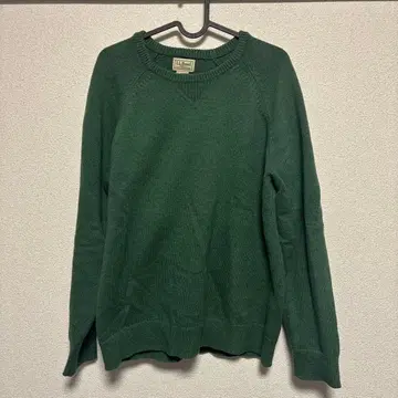 L.L.Bean 그린 스웨터 vintage