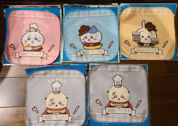 치이카와 코스 콜라보 미니 타월 치이하치우사랏코 세트