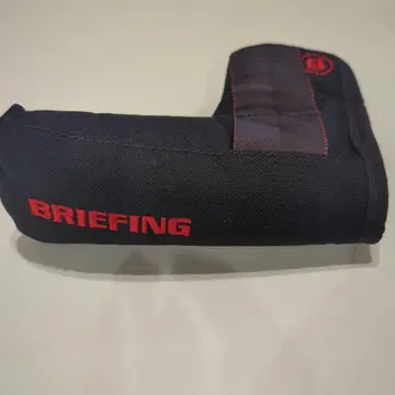 BRIEFING 퍼터용 골프헤드커버 블랙