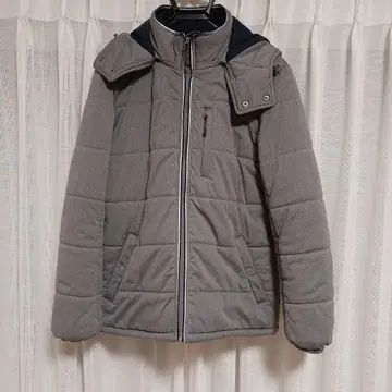 미츠미네 남성용 충전솜 점퍼 LLXL 그레이 가을/겨울 다운 자켓 블루종