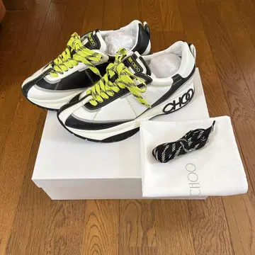 미사용 새상품 JIMMY CHOO 스니커즈 42