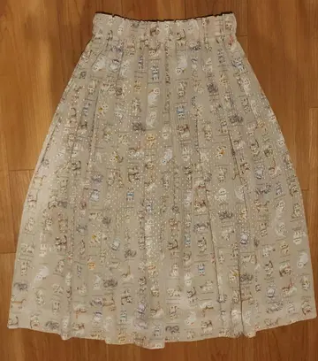 유키에몬 yukiemon 롱 스커트 아기 고양이 도감 M 그레이