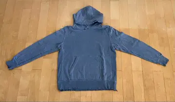 REMI RELIEF 레미 릴리프 후드티 그레이(블루 그레이) M 사이즈