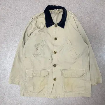 USA제 80s LL Bean 필드 코트 삼각형 택 L 사이즈