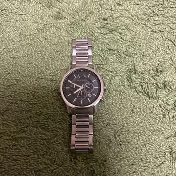 ARMANI EXCHANGE 아날로그 시계 블랙