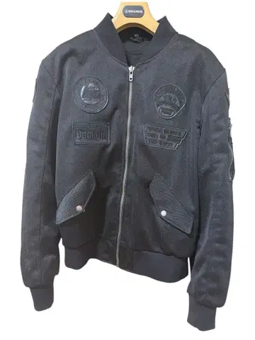 DEGNER CLASSIC BRAND 봄버 자켓 XL 블랙