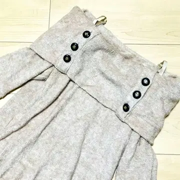 세실 맥비 오프숄더 베이지 니트 긴팔 헤이세이 갸루