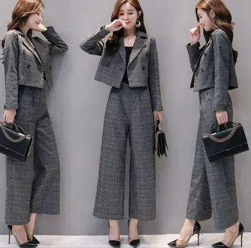 여성 팬츠 수트