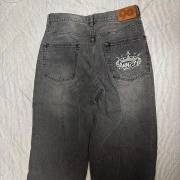 9090 King Logo Vintage Tapered Pants