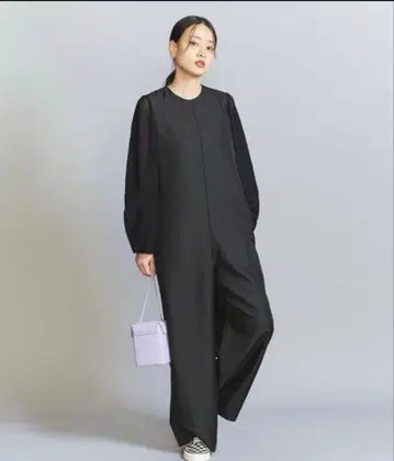 BEAUTY&YOUTH 이소재 콤비 올인원 블랙 블랙