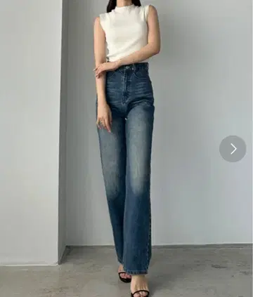 하이웨스트 스트레이트 데님