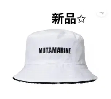 무타 마린 MUTA MARINE 버킷햇 모자 화이트 골프