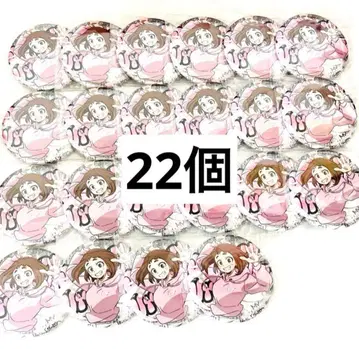 나의 히어로 아카데미아 유어 넥스트 캔뱃지 우라라카 오챠코