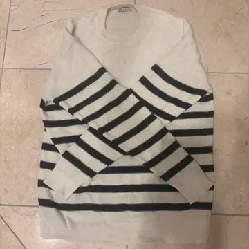 ZARA 보더 서멀 롱T