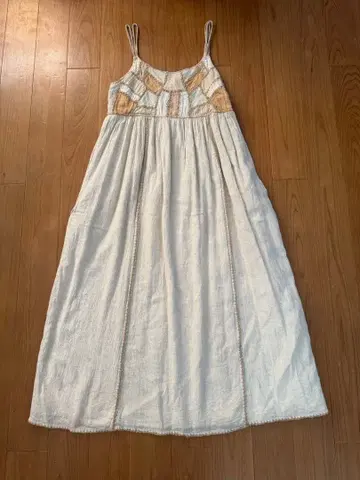 인디고 플래닛 패치워크 원피스