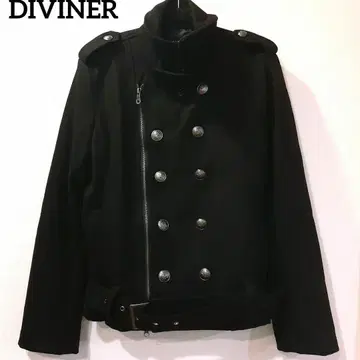 새상품급 DIVINER 디바이너 더블 라이더 자켓