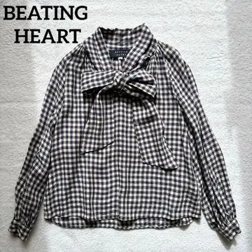 BEATING HEART 보타이 블라우스 이탈리아 수입 원단