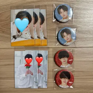 Scapegoat 시노 루키아 JUNON 복권 브로마이드 캔뱃지