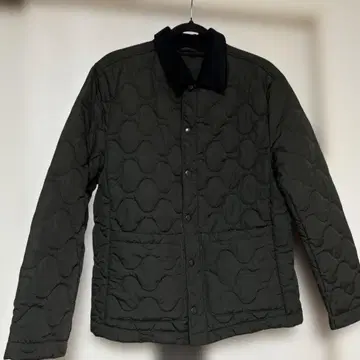 다크 그레이 퀼팅 자켓 46 사이즈