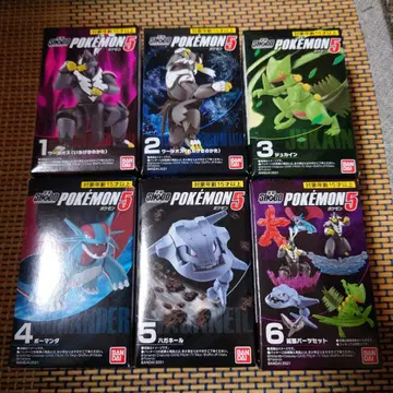 SHODO 포켓몬 5 피규어 세트