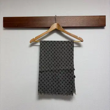 BREUER 브로이어 체크 무늬 스톨 브라운 계열