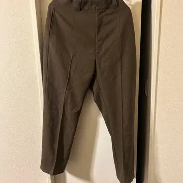 Schott 브라운 슬랙스 군용 바지