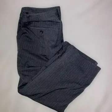 DECOY 팬츠 그레이 스트라이프