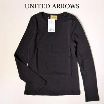 유나이티드 애로우즈 UNITED ARROWS 블랙 긴팔 티셔츠