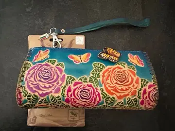 불가리 산 고급 본소가죽 소품함 (대) (파랑)