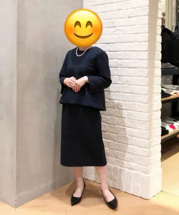 B:MING by BEAMS 트위드 네이비 세트