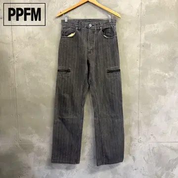 00's PPFM 스트라이프 데님 팬츠