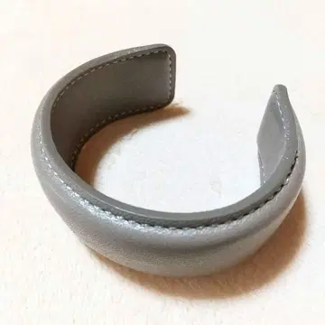 untitled 가죽 반지 뱅글 베이지