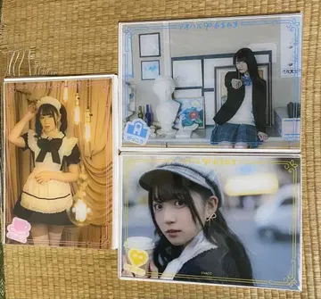 신도 아마네 아오하루 아마네스 ROUND1 아크릴 보드 3종 세트