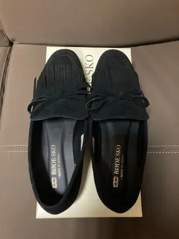 RODE SKO 리본 프린지 로퍼