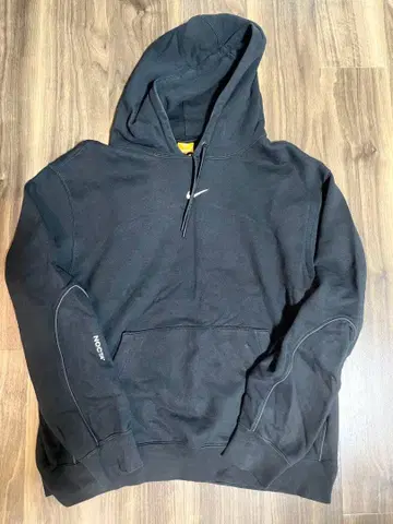 NOCTA 후드 부착 블랙 후드티 XL