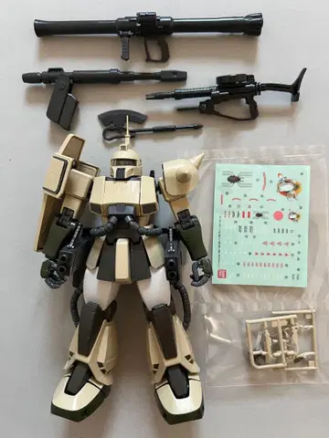 건담 프라모델 MG 자쿠 캐논 유니콘 ver.
