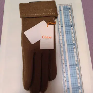 끌로에 캐시미어 혼방 장갑 브라운 M 사이즈