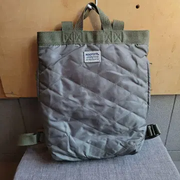 [ 새상품급 ] ROOTOTE 2way 퀼팅 백팩 토트 백
