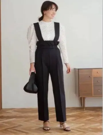 OHGA 오가 새상품 서스펜더 팬츠