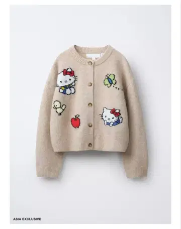 ZARA 헬로키티 가디건