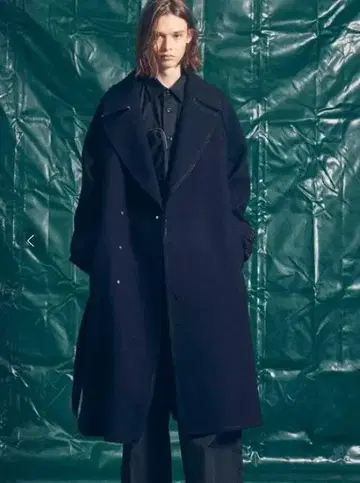 메종 스페셜 슈퍼140 울 더블 체스터 코트